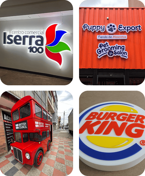 Avisos en acrílico - Creamos ideas